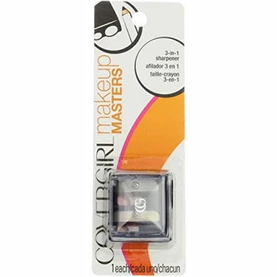 Image of COVERGIRL Makeup Masters 3 in 1 Pencil Sharpener, Count (Packaging May Vary)