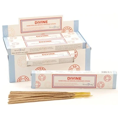 Image of Stamford 37263 Divine Masala Incense, 15 Sticks x 12 Packs