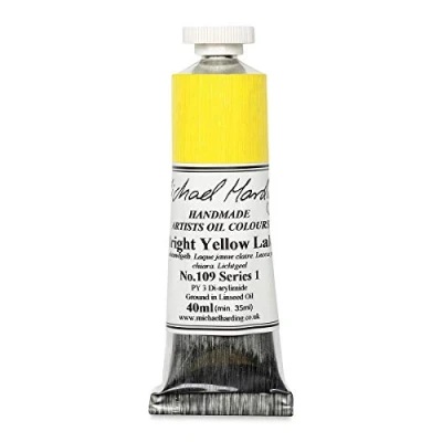 Image of Michael Harding Oil Colour : 40ml Bright Yellow Lake