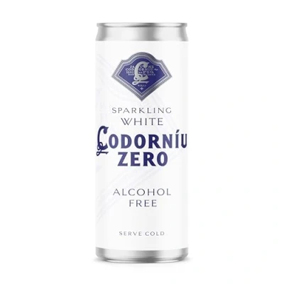 Image of Codorníu 0.0% Alcohol Free Sparkling White Wine 12x250ml Cans