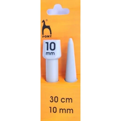 Image of Pony Classic: Knitting Pins: Single Ended: 30cm x 10.00mm, Multicolor, 10mm