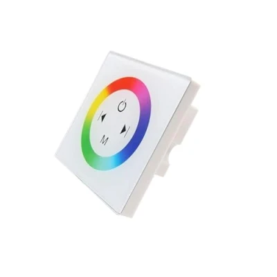Image of Switian DC12 24V 288W Wall Mounted Touch Panel RGB Dimmer Controller LED Lighting 4pin