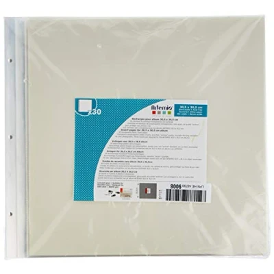 Image of Artemio 11010039 Photo Album Pockets 30.5 x cm 30 Sheets Transparent