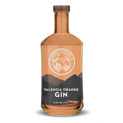 Image of Cumbria Distilling Co. Valencia Orange Gin A Summery Burst of British Craftsmanship and Valèncian Sunshine 70cl, 37.5% ABV