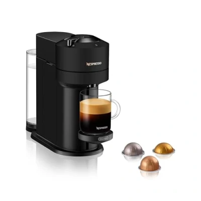 Image of Nespresso Vertuo Next 1.1 Litres Coffee Machine Matt Black Americano, Decaf, Espresso Amazon Exclusive Magimix