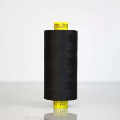 Image of Gutermann Mara 120 All Purpose Polyester Sewing Thread 1000m Spool, UV Resistant, Silky Shine, Tear &amp; Abrasion Resistant Perfect for Machines or Hand Sewing/Colour 141