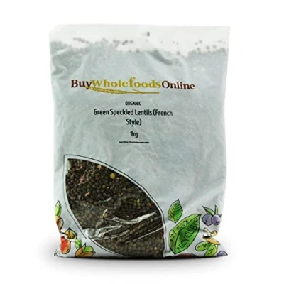 Image of Dark Green Speckled (French Style) Lentils 1kg (BWFO)
