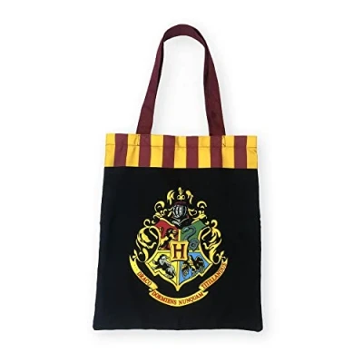 Image of Groovy Uk Harry Potter Women&#039;s Hogwarts Tote Bag, Multicolour