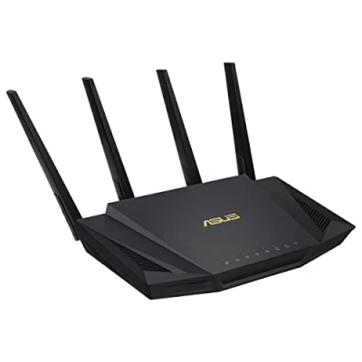 Image of ASUS RT AX58U Wifi Router 6 AX3000 Dual Band Gigabit (OFDMA, MU MIMO, 1024QAM, Client and VPN Server, Access Point Mode, Repeater &amp; AiMesh Node) Broadcom Triple Core 1 unidad (120m2)