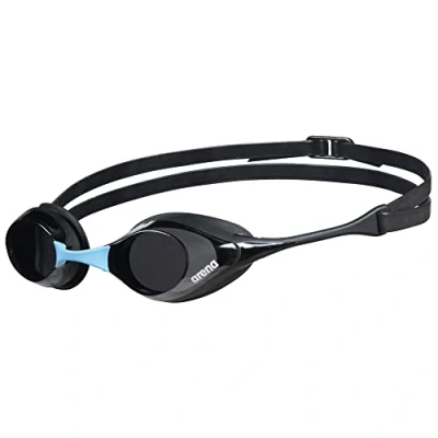 Image of arena Cobra Original Swipe Unisex Adult Swim Goggles, Standard Pool Goggles with Anti Fog Technology, Double Adjustable Strap, UV Protection, 4 Interchangeable Nose Bridges