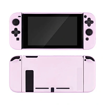 Image of GeekShare Switch Protective Case Slim Cover compatible with Nintendo and Joy Con Shock Absorption Anti Scratch (Purple) [nintendo_switch]