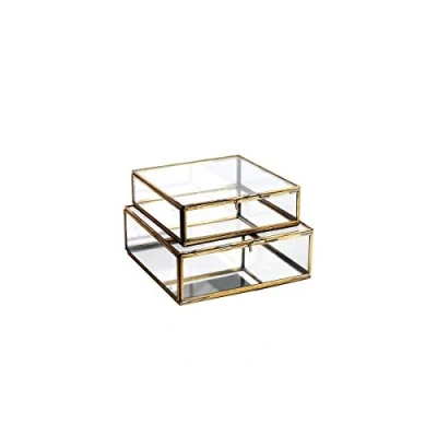 Image of Bequai Box Antique Brass Small 5.5 x 18 18cm