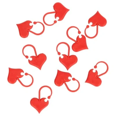 Image of Addi Love stitch markers 1x6pcs