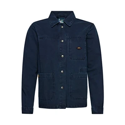 Image of Superdry Women&#039;s Vintage Chore Coat, Nautical Navy, L