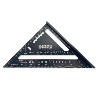 Image of Spear &amp; Jackson SJARS180 180mm (7&quot;) Rafter Square