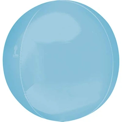 Image of Amscan 3911199 Orbz: Pastel Blue