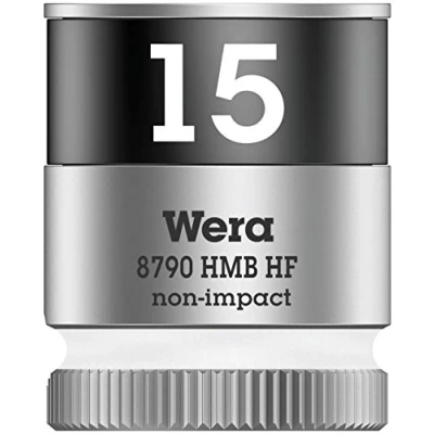 Image of Wera 8790 HMB HF Zyklop holding function socket, 3/8&quot; drive, 15x29mm, 05003749001