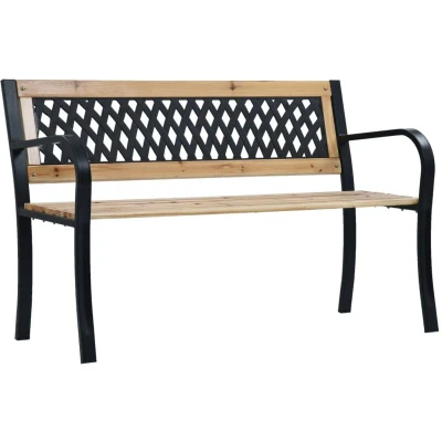 Image of vidaXL Garden Bench 120 cm Wood
