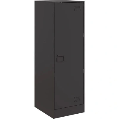 Image of vidaXL Sideboard Black 34.5x39x107 cm Steel