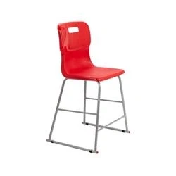 Image of Titan High Chair Size 4 560mm Seat Height Red T61 R