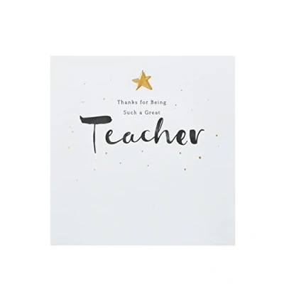 Image of UK Greetings Kindred Great Teacher Thank You Card