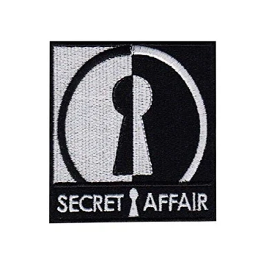 Image of Secret Affair Mod Revival Band Patch Badge Embroidered Iron on Applique Souvenir Accessory