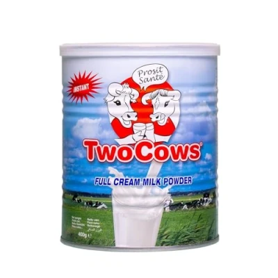 Image of Two Cows Instant Full Cream Milk Powder (Tin) 400g