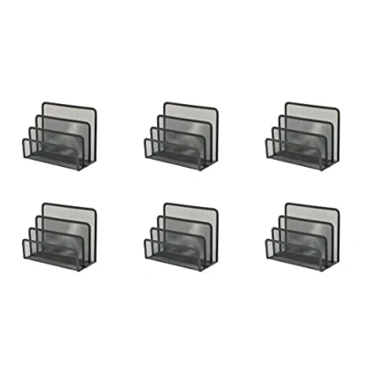 Image of Osco Wiremesh Letter Holder Graphite (Pack of 6)