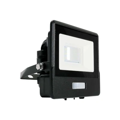 Image of VT 10W LED PIR FL/Light 6500K BLK