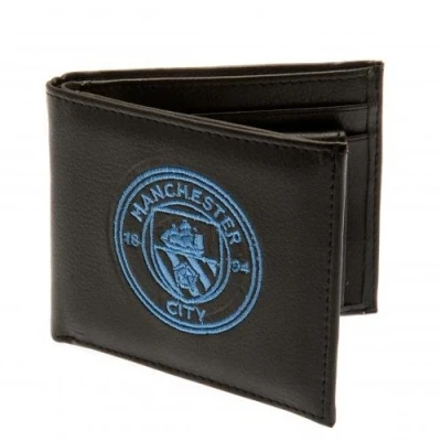 Image of MANCHESTER CITY F.C. Embroidered Wallet Official Merchandise
