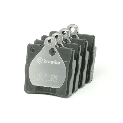 Image of 0004207904, 0024207120, 002420712037, 0024207420, 0034202720 Brake pad set BREMBO P 50 072 excl. wear warning contact without accessories