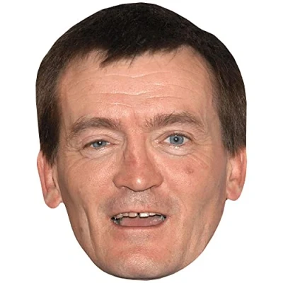 Image of Sean Feargal Sharkey (Short Hair) Celebrity Mask, Flat Card Face, Fancy Dress Mask