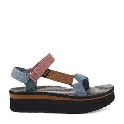 Image of Teva Flatform Universal Sandal Womens, Light Multi, 3 UK