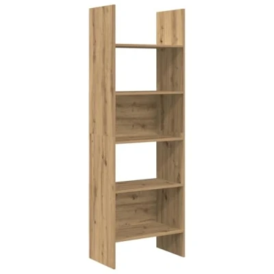 Image of vidaXL Book Cabinet Artisan oak 60 x 35 180 cm Engineered wood