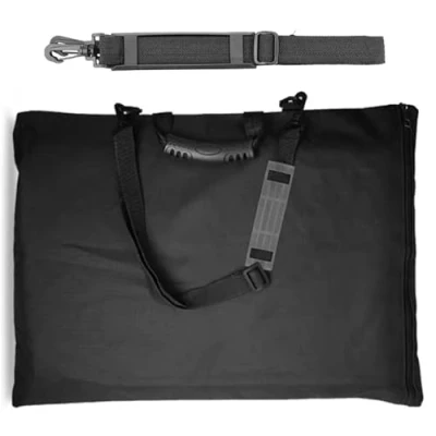 Image of Oaygat A3 Art Portfolio Case Presentation Storage Bag Artist Carrying with Shoulder Strap Student Project Drawing Painting Sketch Portable Carry Tote