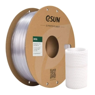 Image of eSUN PETG Filament 1.75mm, 3D Printer PETG, Dimensional Accuracy +/ 0.05mm, 1KG Spool (2.2 LBS) Printing for Printers, Natural