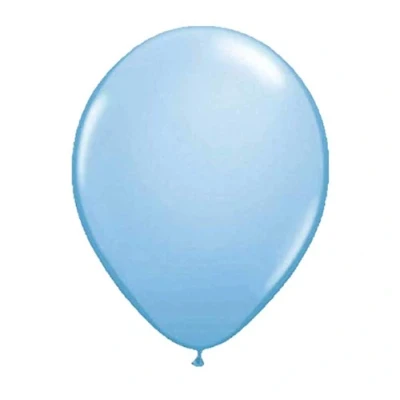 Image of Folat Metallic Balloons For Party Decoration Light Blue 12In / 30cm 10 pieces