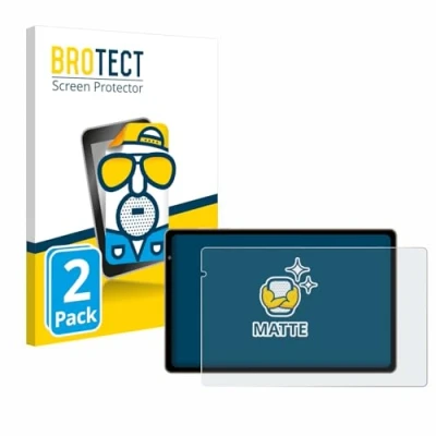 Image of brotect Screen Protector Anti Glare compatible with Biegedy B22 10&quot; (2 Pack) Matte, Fingerprint Protection Film