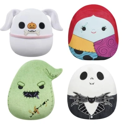 Image of Squishmallows Disney Night Before Christmas Plush Toy, 20 cm, Assorted