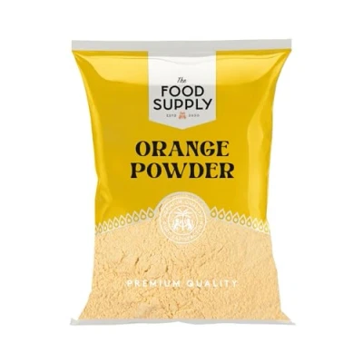 Image of Freeze Dried Powder Pure Fruit Powder, Finely Milled Dehydrated Fresh Edible Tropical for Baking, Smoothie Flavour, Icing (Orange 100g)