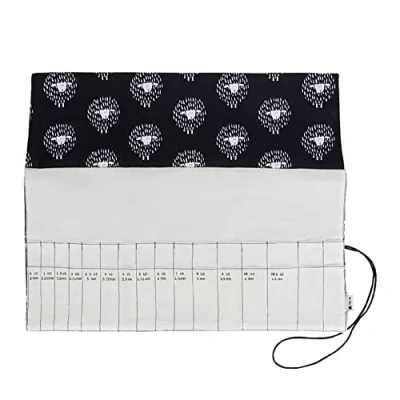 Image of Della Q Needle Roll, White/Black, One Size