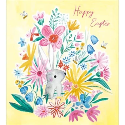 Image of Pack of 5 Happy Easter Artistic Greeting Cards 603365