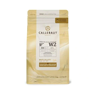 Image of Callebaut White Chocolate &#039;W2&#039; Callets 6x1kg