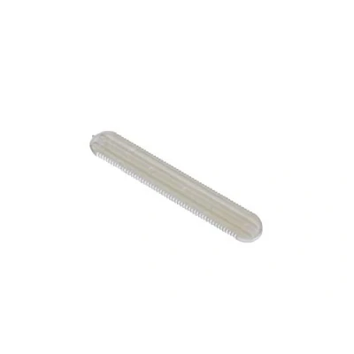 Image of GARDINIA Curtain Rail Connector, Ideal for Guide Rail, Connecting 13 mm Aluminium Rails, 6.3 cm Length, Plastic, Clear