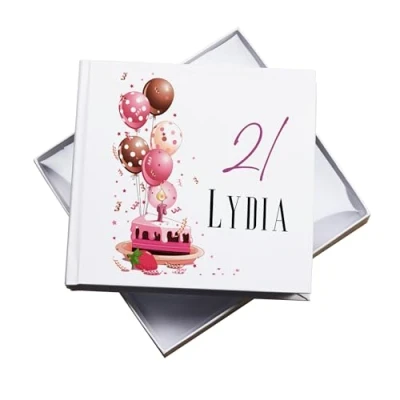 Image of Personalised 21st Birthday Gifts for Her Photo Album