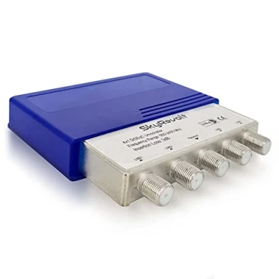 Image of SkyRevolt DiSEqC Switch 4/1 SAT Weather Protection Housing TV Satellite Soft Splitter Accessories
