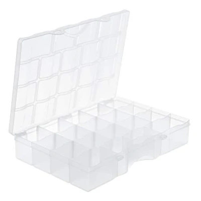 Image of SmartStore Organizer Box L Large Transparent Polypropylene
