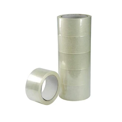 Image of Transparent Adhesive Tape Low Noise mm 50x66 m Conf. Pack of 6.