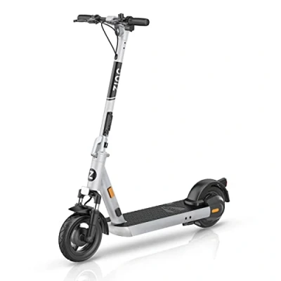 Image of Zinc Velocity + Folding 500w Motor Electric Scooter 31 Miles Max Distance Silver