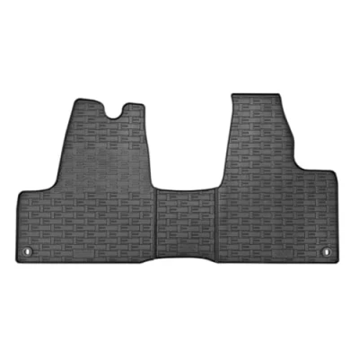 Image of AUTO STYLE CIKCar Set of rubber mats compatible with Maxus eDeliver 3 (ev 30) 2020 (3 piece + mounting system)